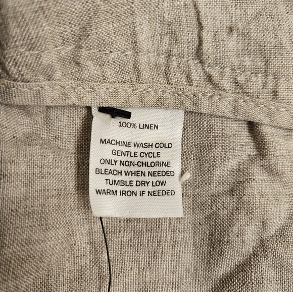 NWT - Talbots Linen Oatmeal Color Skirt - Size 12 - Picture 2 of 7